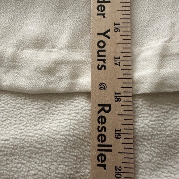 Free People Women's City Lights Cowl Neck Pullover Top Imported Ivory SZ M NWT - Picture 8 of 9